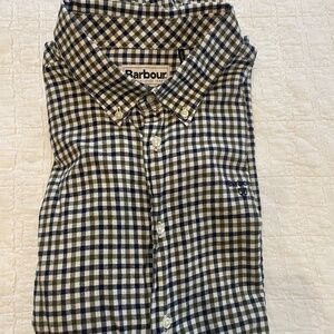 Barbour Gingham L/S Men’s USA Large Tailored Fit